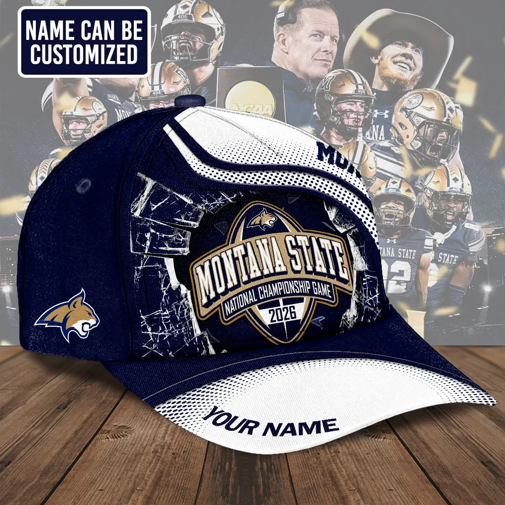 Personalized Montana State  Football Classic Cap