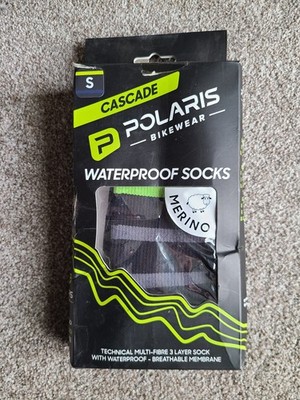 Polaris Cascade Waterproof Merino Socken Größe S