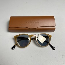 Oliver Peoples Gregory Peck Sun OV5217S Frame Beige Front Tortoise Arms