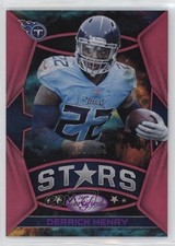 2021 Certified Certified Stars Mirror Pink 61/199 Derrick Henry #CS-8 18k2