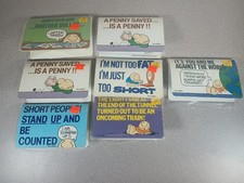 1990s Enesco Tom Wilson "Ziggy & Friends" Plaque Lot (6) 1990s Enesco Tom Wilson "Ziggy & Friends" Plaque Lot (6)