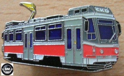 Pin Anstecker Straßenbahn T6C5 CKD New Orleans Tram Eisenbahn Art. 6296