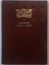 Dansco 1920-1975 (+33 Spot) Canadian Canada Small Cents Coin Folder Album No 200