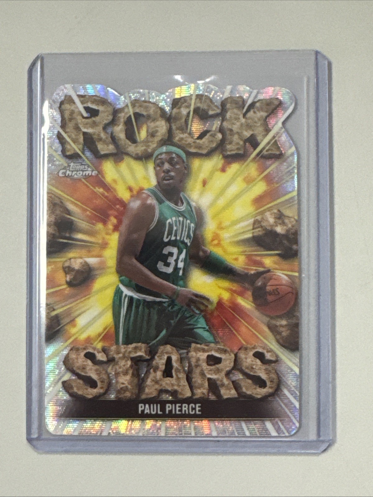2025-26 Topps Chrome Paul Pierce Rock Stars Case Hit SP
