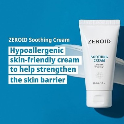 ZEROID Soothing Lotion Korean Dermocosmetic for Sensitive & Dry Skin 80 ml