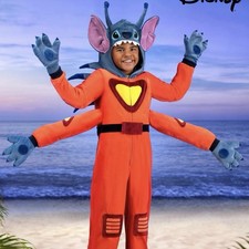 Disney 626 Stitch Costume Full Body Youth Medium