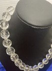 VTG 825 Glass Crystal Choker Necklace 14-16” 113 gr — photo 7