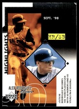 Alex Rodriguez 1999 Upper Deck #534 Mariners MLB READ FREE SHIPPING AutographDen