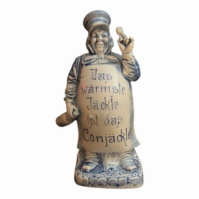 Schafer Vater Baker #5 Blue Flask German Porcelain 6 