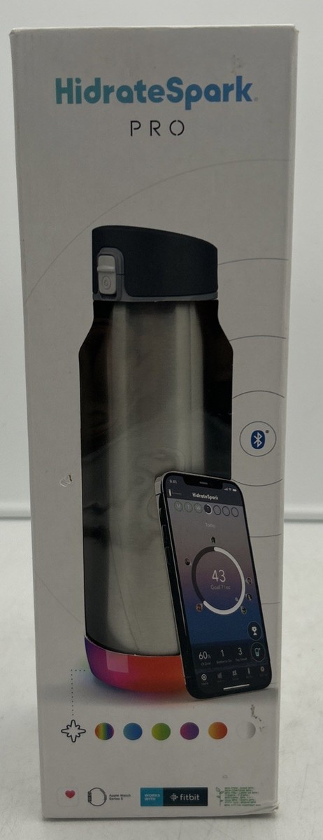 HidrateSpark PRO 32oz Stainless Steel Smart Water Bottle