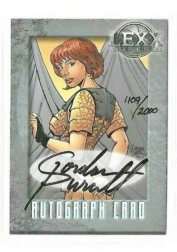 LEXX GORDON PURCELL A7 AUTOGRAPH CARD CHOOSE - Picture 6 of 10