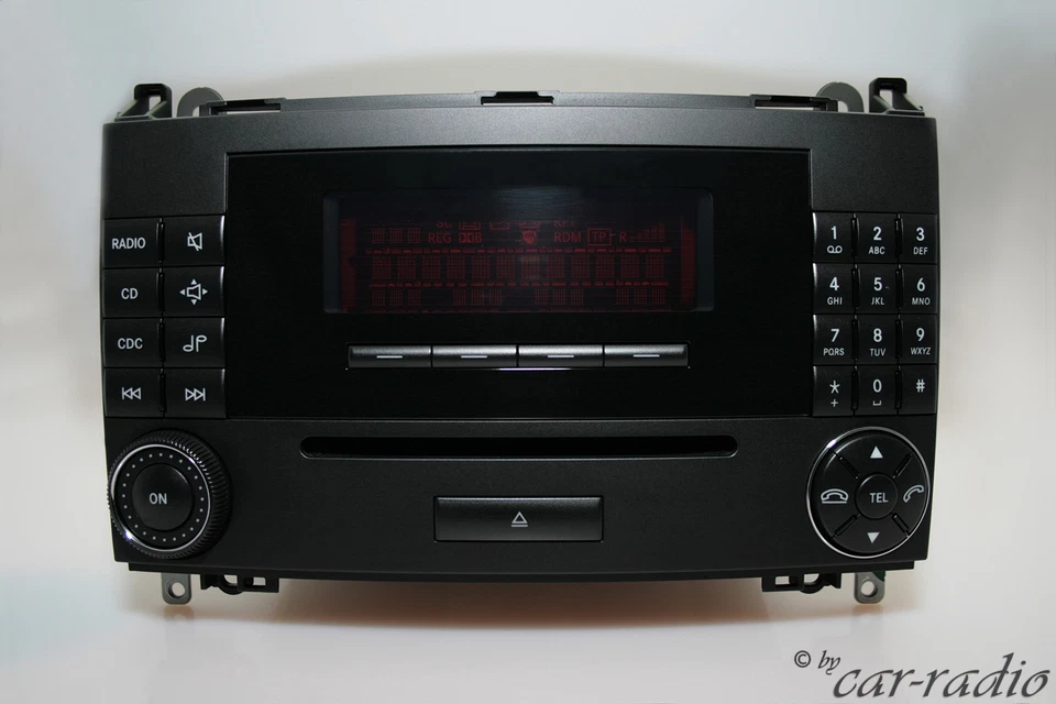 Original Mercedes Audio 20 CD MF2750 Alpine W169 W245 W639 W906 Autoradio 2-DIN - Bild 4 von 4