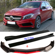 Spoilerschwert Frontspoiler 78.7'' Seitenschweller f&uuml;r Mercedes CLA 45 AMG C117