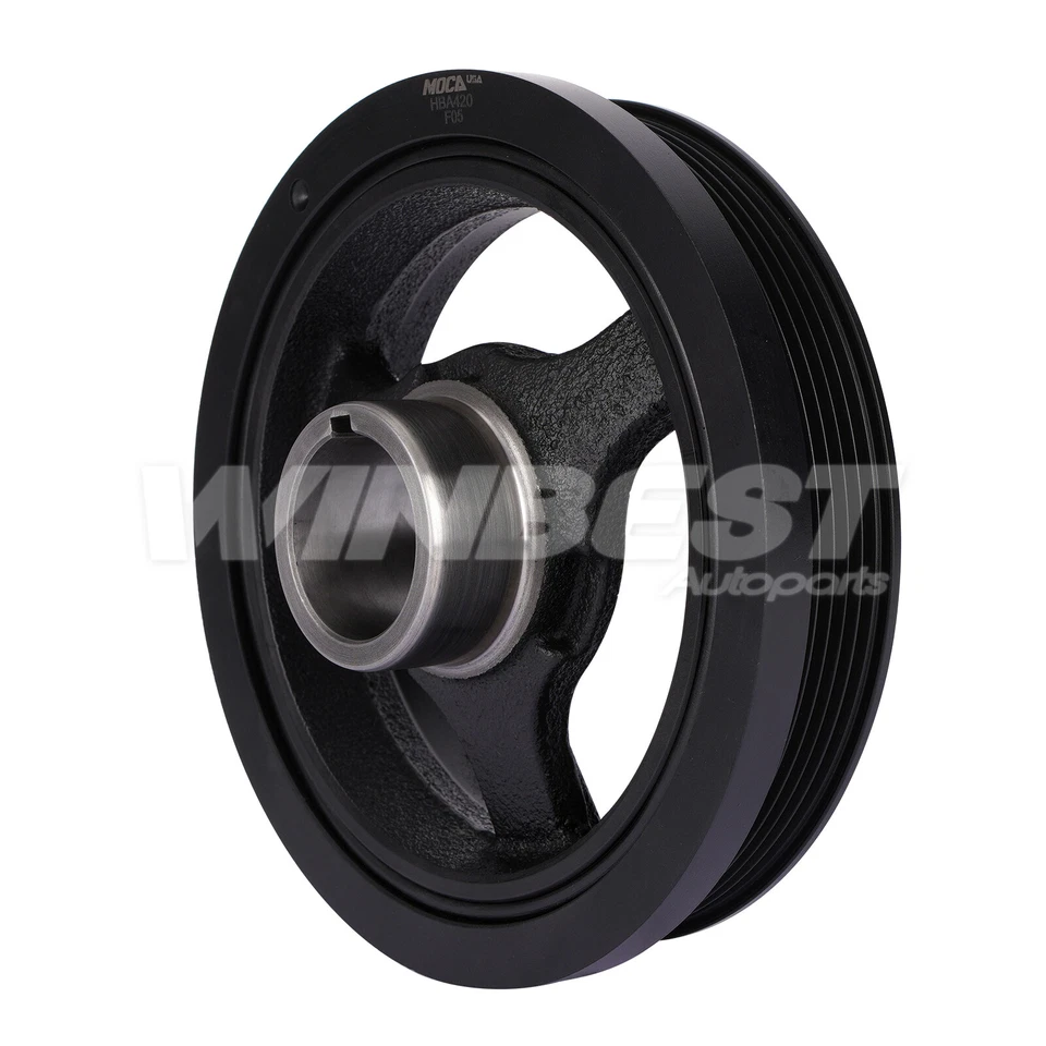 For Cadillac SRX GMC Terrain Equinox V6 Harmonic Balancer PK Belt Component Kit Foto 3 de 4