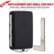 For Volvo Remote Key Fob Shell Case Black XC60 XC90 XC40 S60 S90 V90 2017-2023