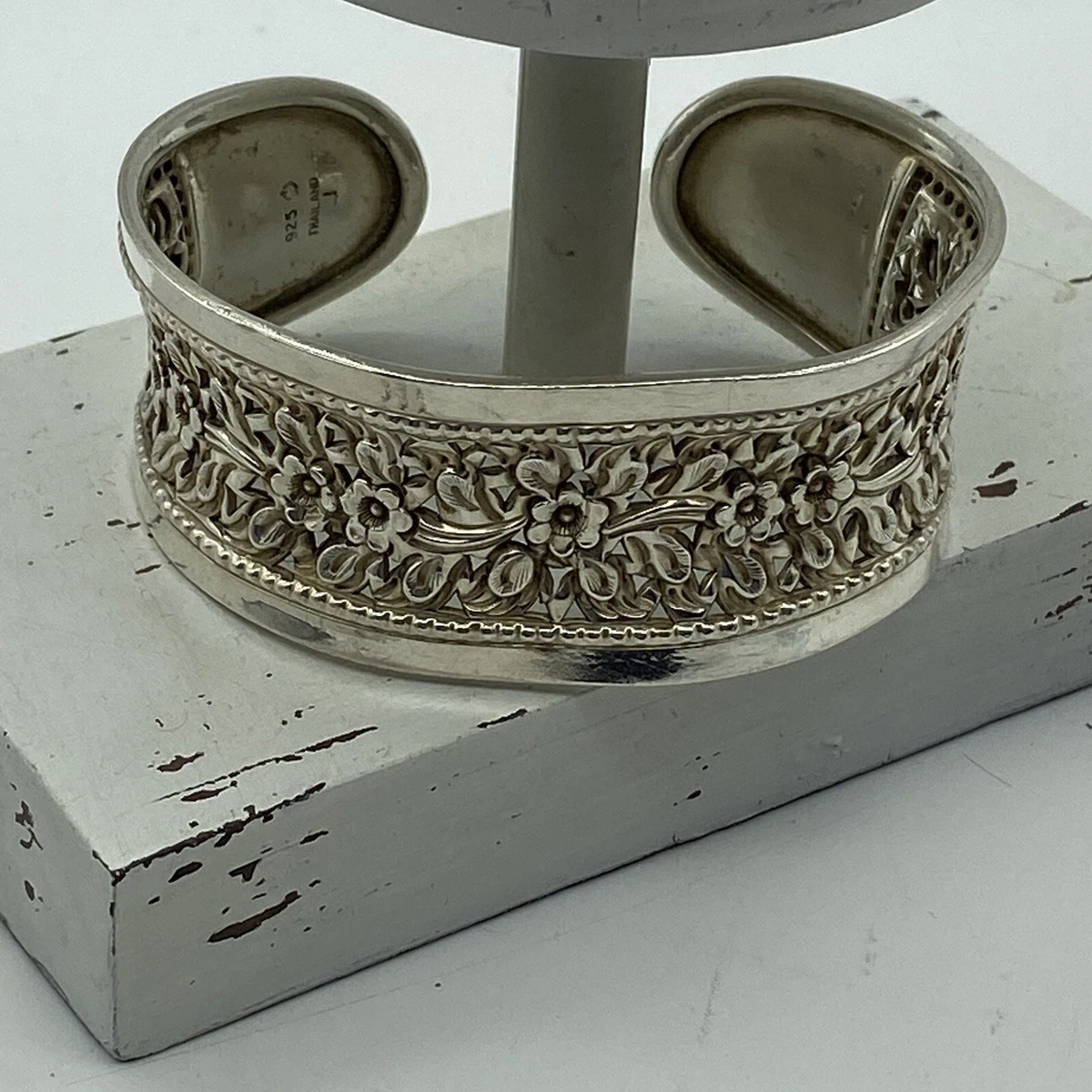 Forget me not cuff bracelet sale