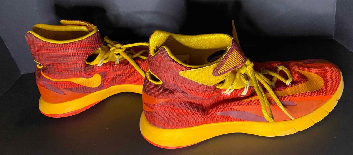 Nike Zoom Hyper Rev 2013 Mid Shoe 630913-600 Yellow/Red