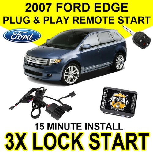 Remote Start System Plug and Play DIY 3X Lock For 2007 Ford Edge FO1A
