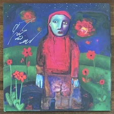 SIGNED GIRL IN RED IF I COULD MAKE IT GO QUIET VINYL BECKETT BAS COA AUTOGRAPHED