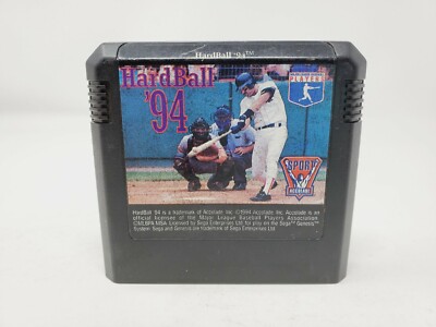 HardBall '94 (Sega Genesis, 1994) Authentic