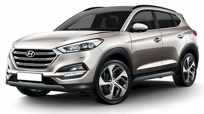 Gummimatten Set Für Hyundai Tucson (TL, 09/2015-2020) – Hochrandmatten, Wasserfest & Antirutsch