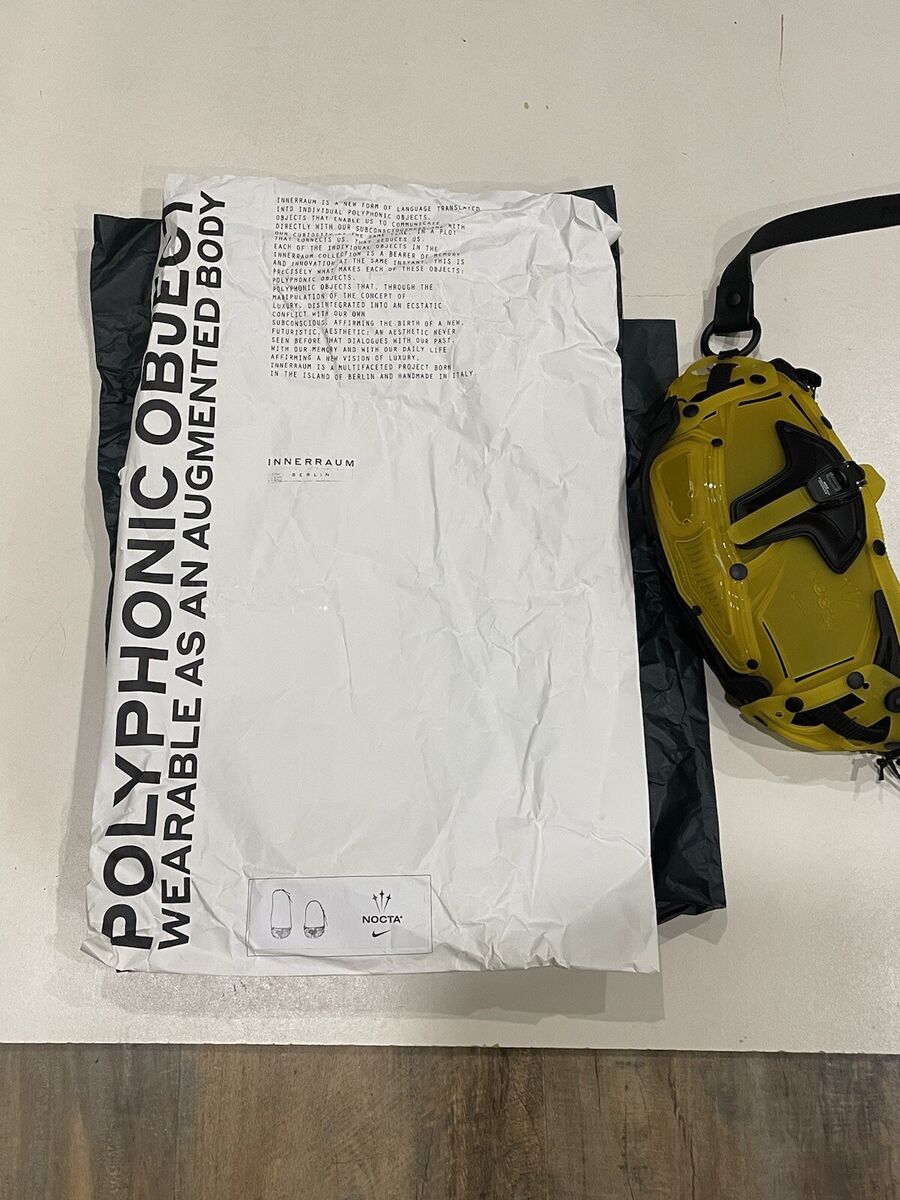 F&F Nike NOCTA x Innerraum Tour Bag Black Yellow NEW Drake F&F Nike NOCTA x Innerraum Tour Bag Black Yellow NEW Drake