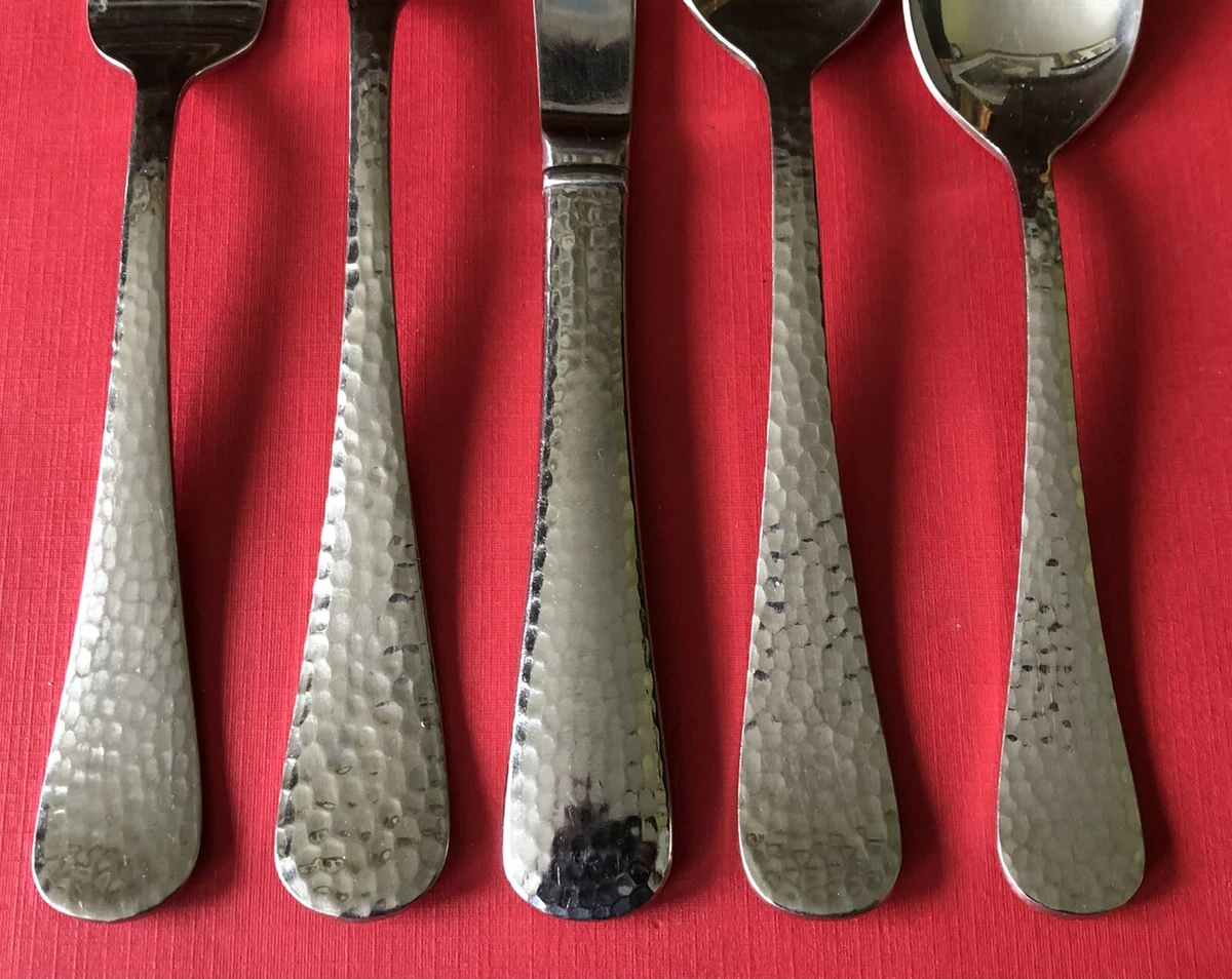 Reed & barton hammered flatware sale