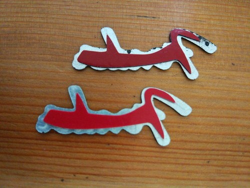 logo aluminium FENDER X 2 - Zdjęcie 2 z 2