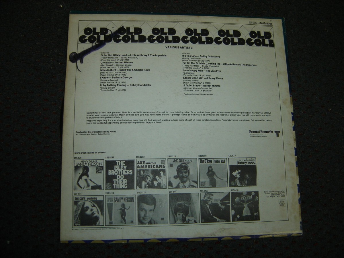 洋楽 L o r i G o l d Old Gold - Various 196? USA Stereo Orig. VG/E | eBay