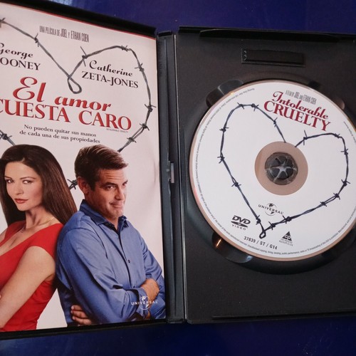 1996 "El Amor Cuesta Caro" (Intolerable Cruelty) NTSC 1, 4 Clooney / Zeta-Jones - Picture 2 of 3
