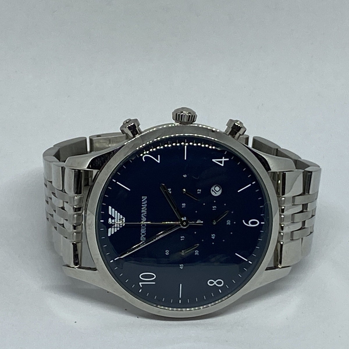 Emporio Armani Dress AR-1942 Mens Stainless Steel Analog Emporio Armani Dress AR-1942 Mens Stainless Steel Analog