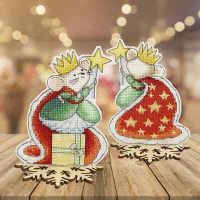 Crystal Art Counted cross stitch kit T-58C Fairy Tale. Mouse