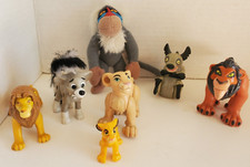 Vintage Lot of 7 Disney Lion King PVC Figures Toys  plush