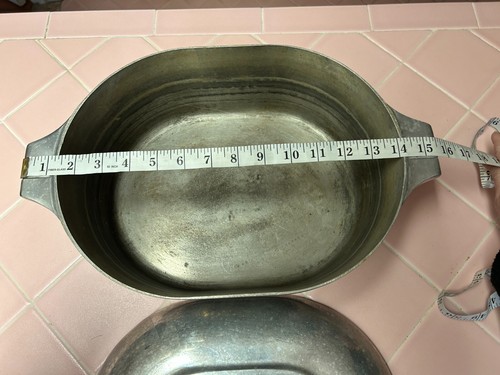 Vintage 8 Qt Wagner Ware Sidney-O Magnalite 4265-P Roaster Dutch Oven W/Lid - Picture 7 of 9