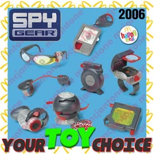 McDonald's 2006 SPY GEAR Kid SNOOP Secret COSPLAY Surveillance YOUR Toy CHOICE