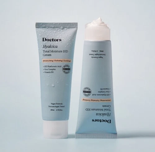 theralogic Hyalcica Total Moisture 10D Cream 80ml x 2pcs K-Beauty