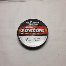FireLine Beading Thread 4LB Crystal Beadsmith, 4 strand, 50 yd 3175BS 