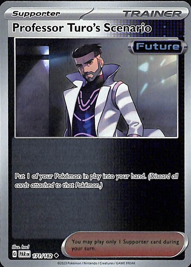 タルロウ Professor Turo's Scenario 171/182 Paradox Rift Reverse Holo