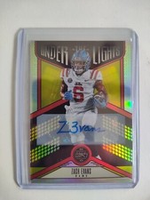 2023 Panini Legacy Zach Evans Under The Lights Silver Rams Rookie Auto Ul-zev