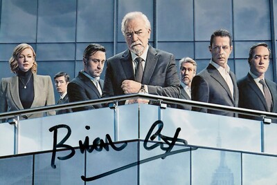Brian Cox Hand Signed 6x4 Photo Logan Roy Succession Agamemnon Autograph + COA