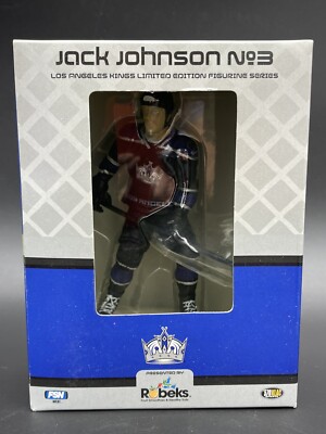 NHL'S Los Angeles Kings Jack Johnson No 3 Limited Edition Figurine Robeks New