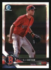 C.J. Chatham 2018 Bowman Chrome Prospects #BCP117 BASEBALL Card