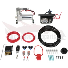 Air Controller Spring Suspension Bag Kit For Compressor System Vans Truck Pickup