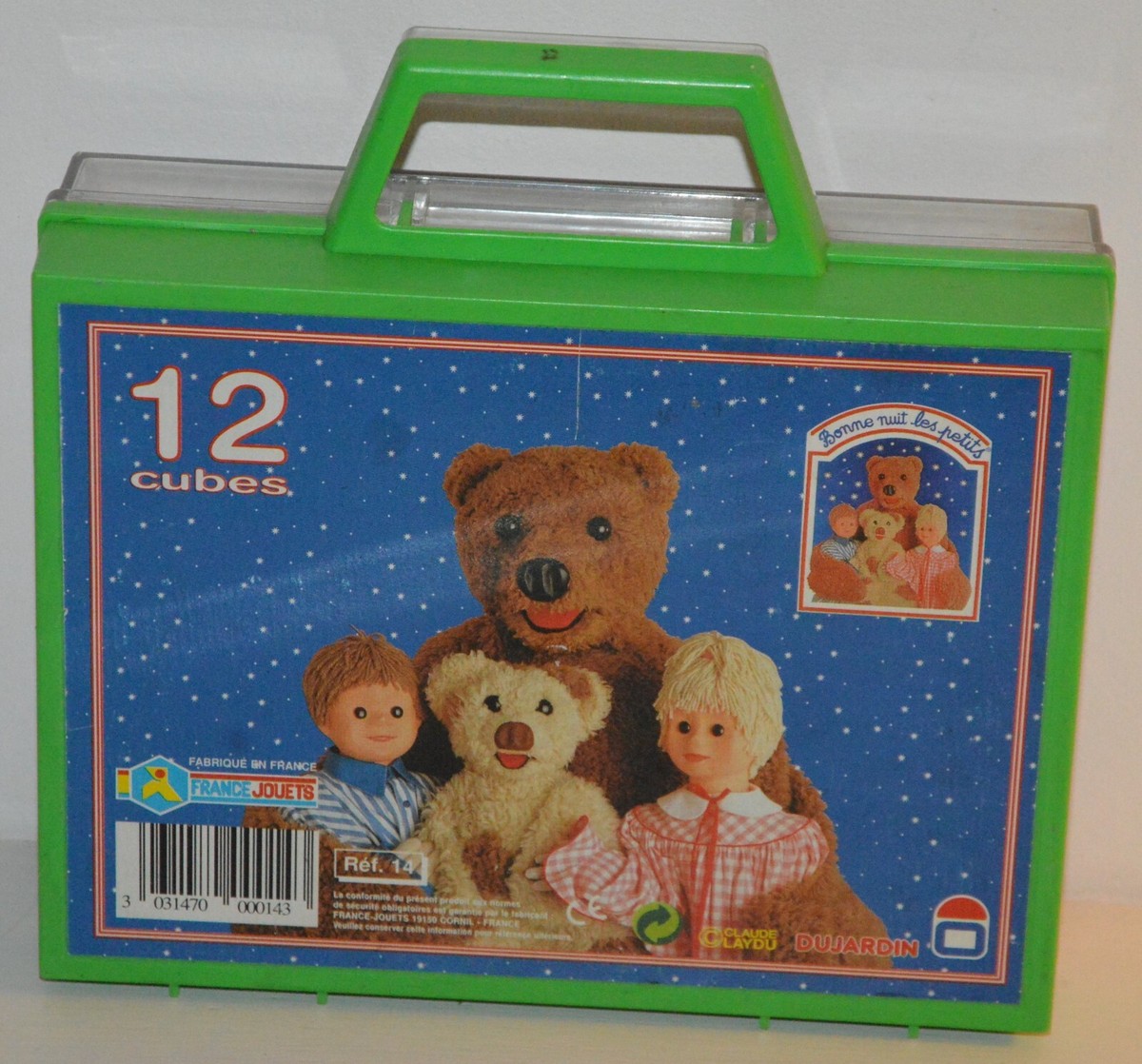 JEU 12 Cubes Bonne Nuit Les Petits Nounours Nicolas Pimprenelle