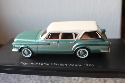 Präzisionsmodell Plymouth Valiant Station Wagon 1960, Neo 47115, Maßstab 1:43