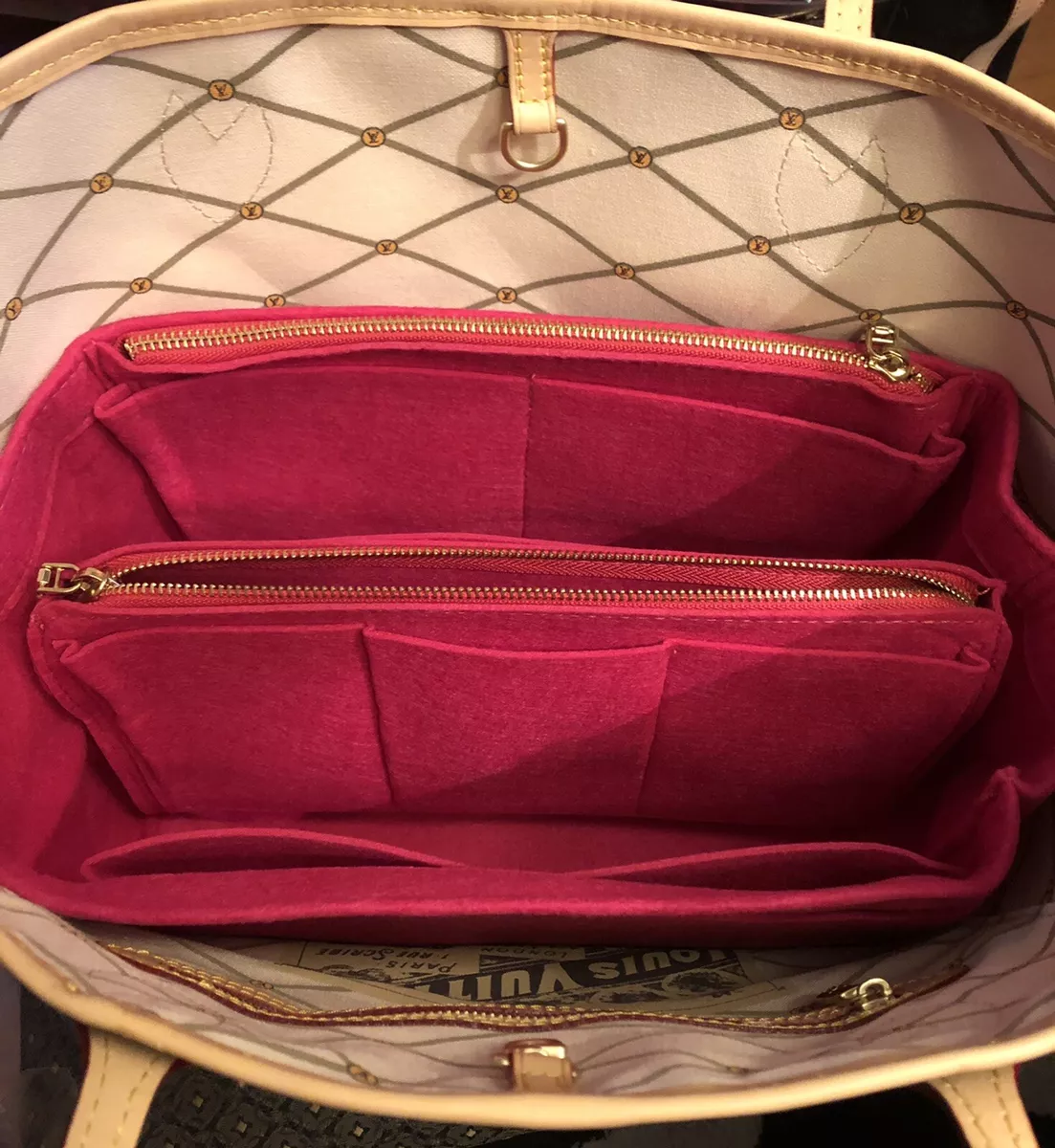 pink louis vuitton insert