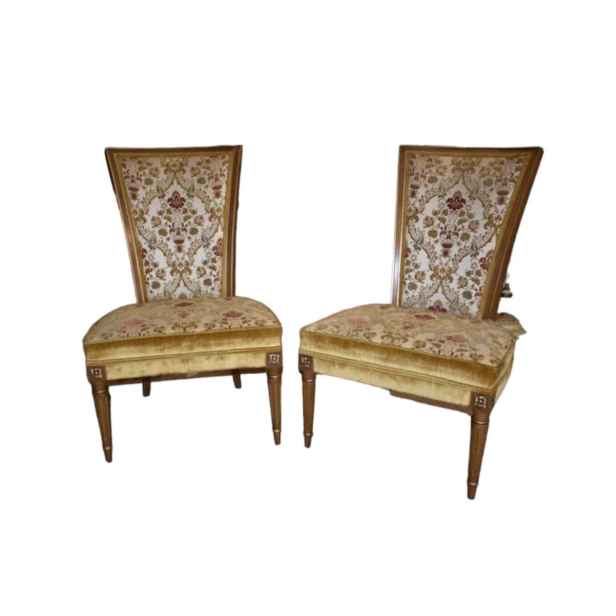 Antique upholstered chairs hot sale