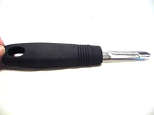 Apple, Potato, Vegetable Peeler Stainless Steel Fruit Prep Tool fat black handle