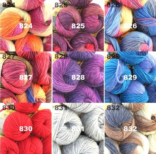 SALE NEW 8BallsX50gr Chunky Colorful Hand Knitting Wool Blankets Crochet Yarn 01 - Picture 8 of 12