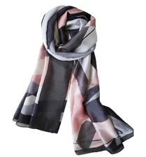 Birsppy Hahoness Silk Scarf Long Lightweight Womens Fashion Scarves
